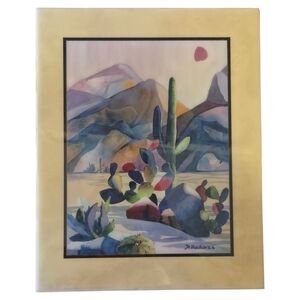 Cactus Patch By Diana Madaras Ceramic ARTile